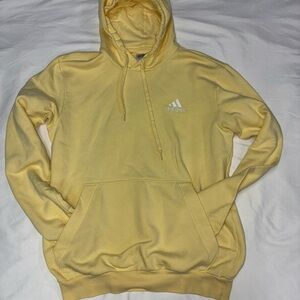 Adidas Yellow Hoodie Size Small